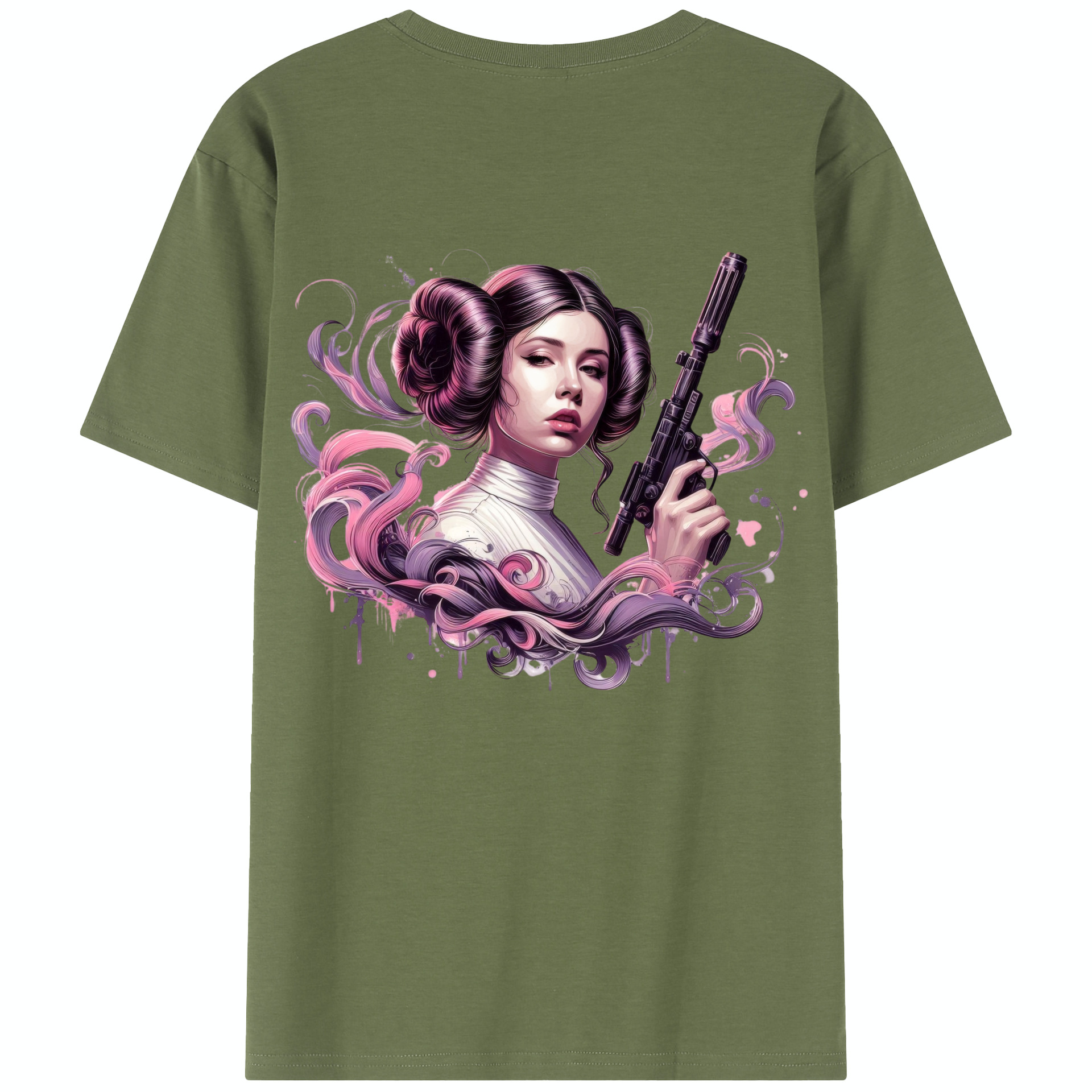 （画像用） スター・ウォーズ Star Wars 綿100％半袖Tシャツ（背面プリント）